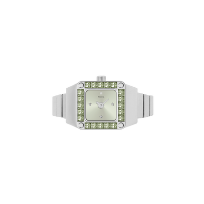 Pascal Dopamine Cube Diamond Watch Ring