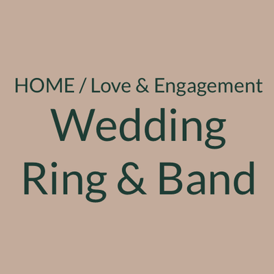 Wedding Rings & Wedding Bands: Lab Diamond & Gemstone