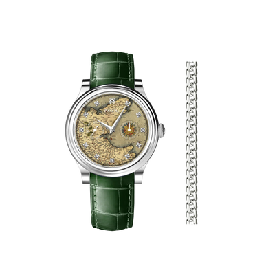 Navigator Diamond Watch Gift Set in Naples - PASCAL