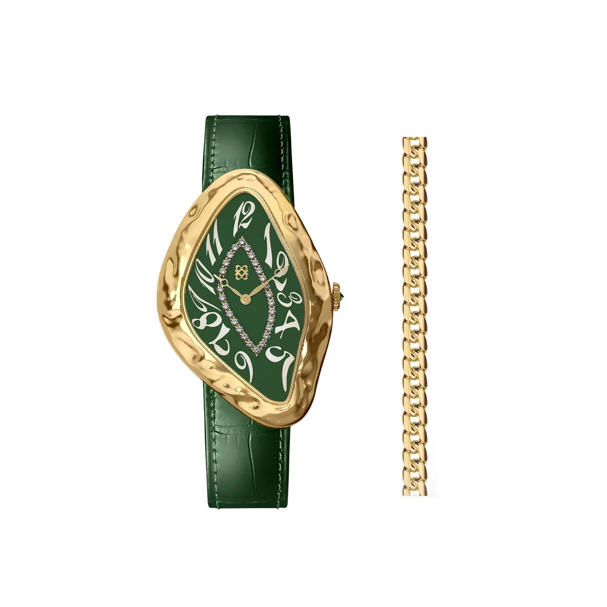 Paradoxe Diamond Watch Gift Set in Emerald Treasury - PASCAL