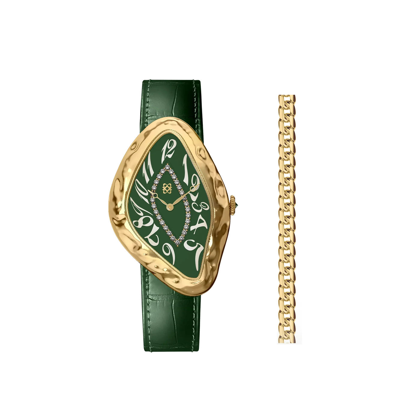 Paradoxe Diamond Watch Gift Set in Emerald Treasury - PASCAL