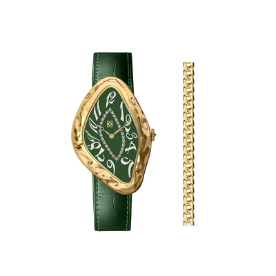 Paradoxe Diamond Watch Gift Set in Emerald Treasury - PASCAL