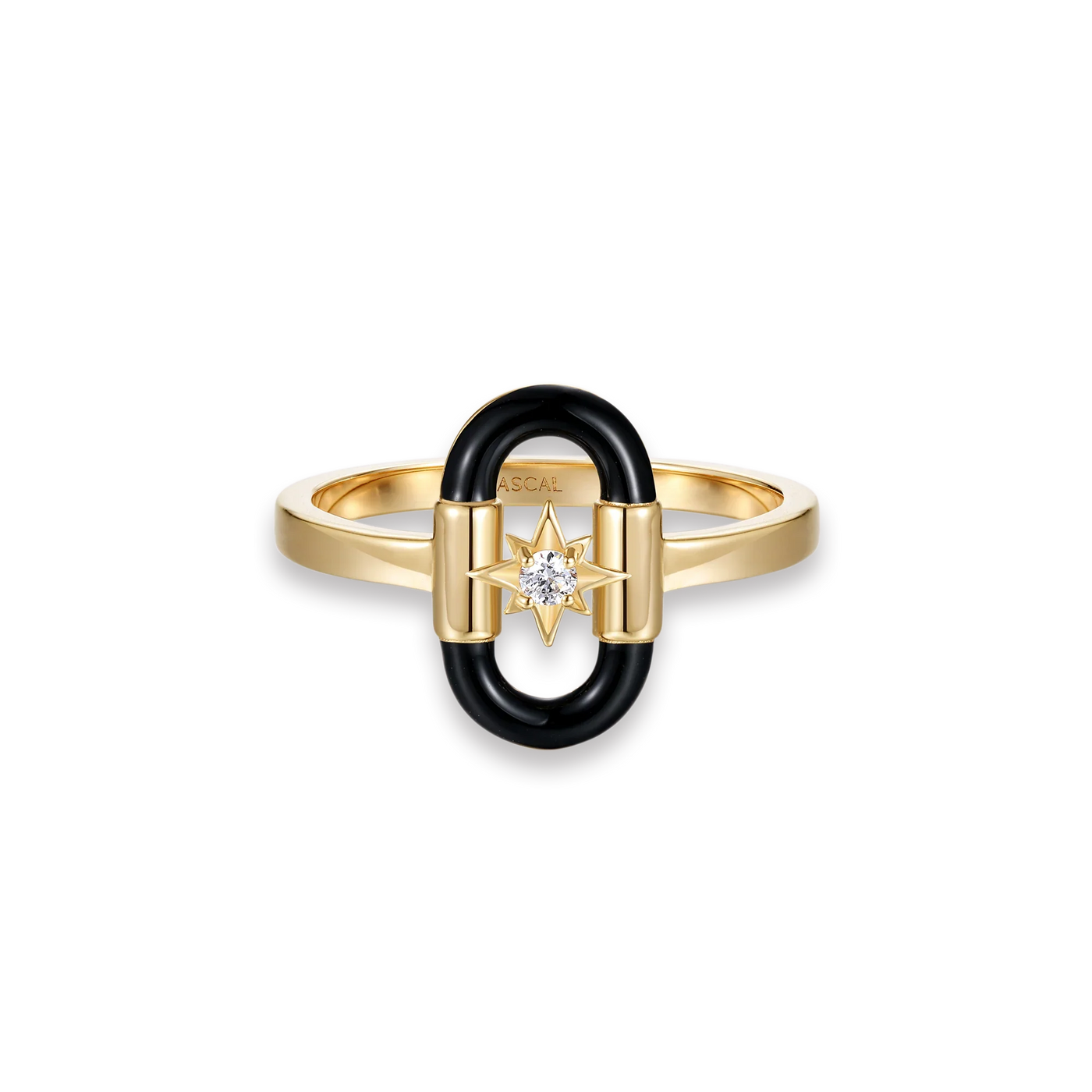 Elemenmt Rong Element Party Diamond Enamel Ring | PASCAL