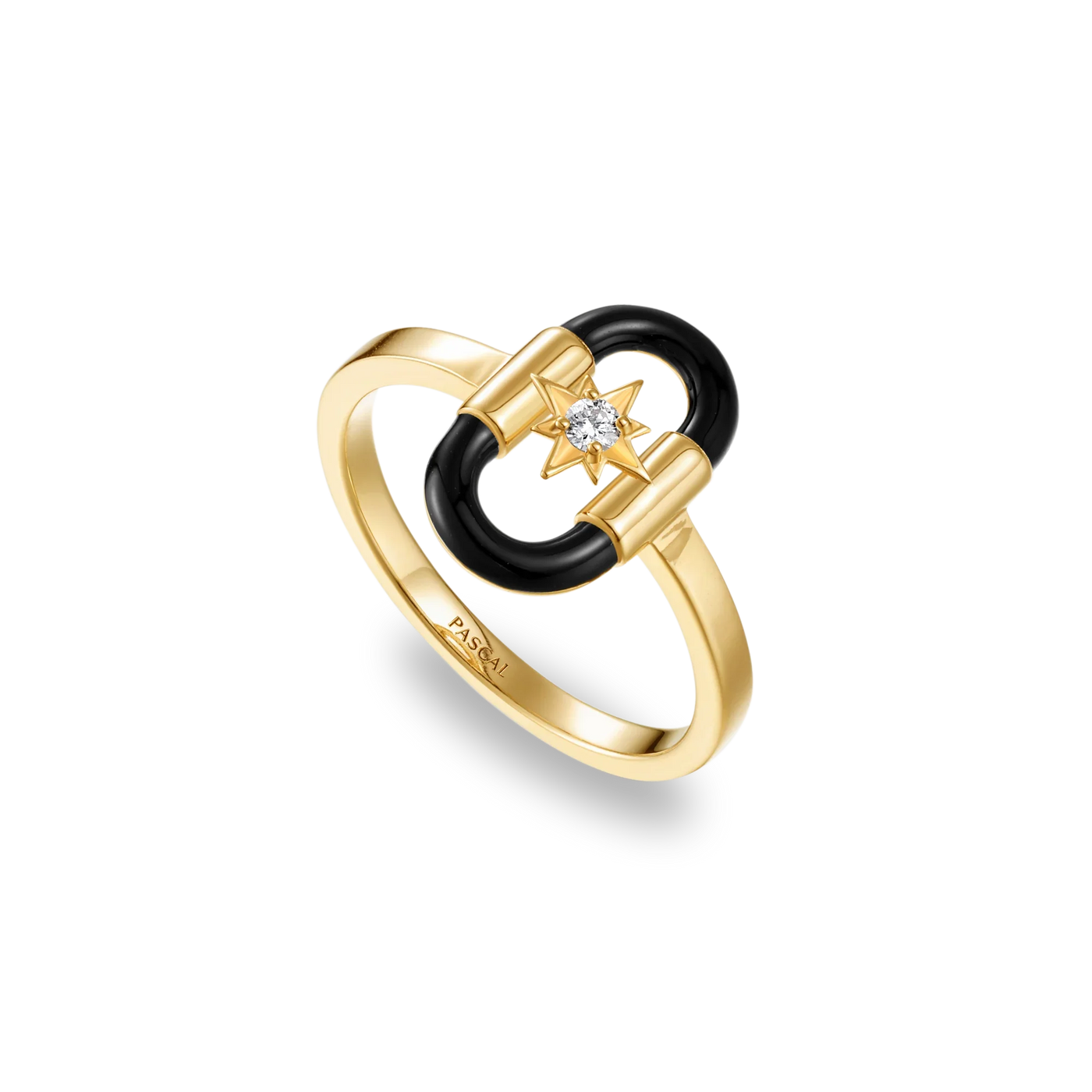 Elemenmt Rong Element Party Diamond Enamel Ring | PASCAL