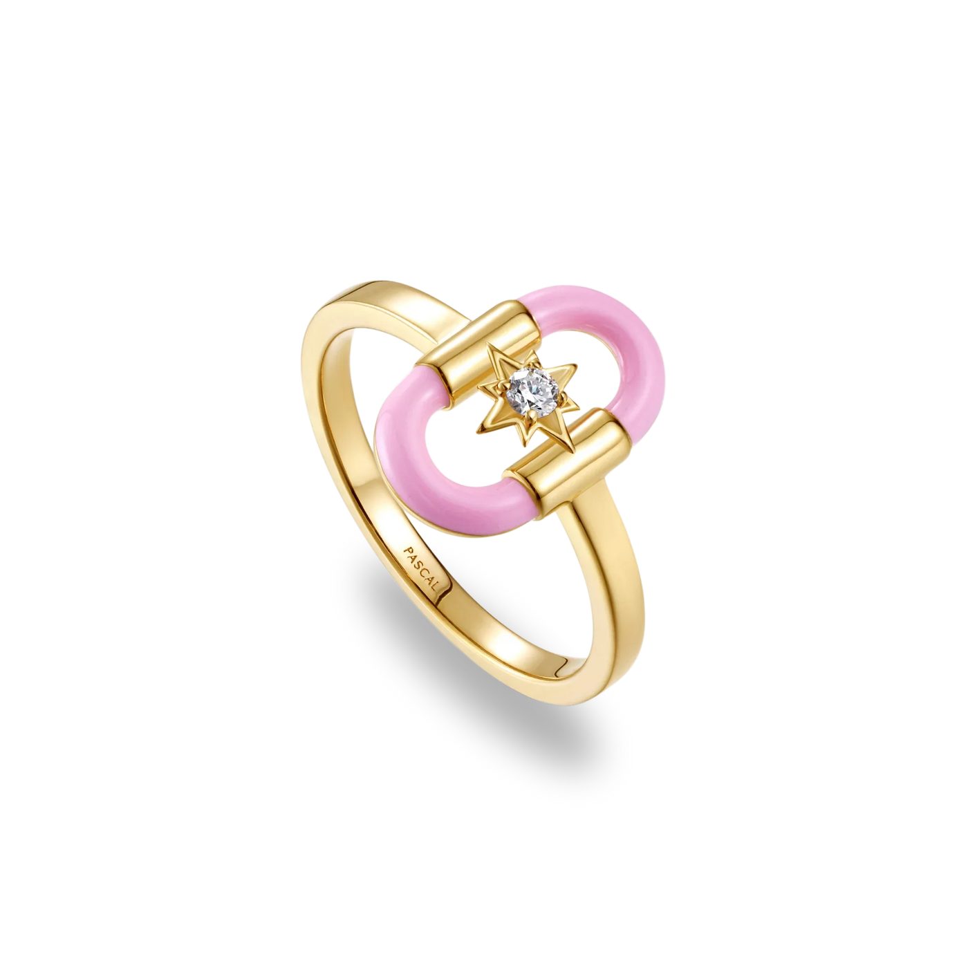 Elemenmt Rong Element Party Diamond Enamel Ring | PASCAL