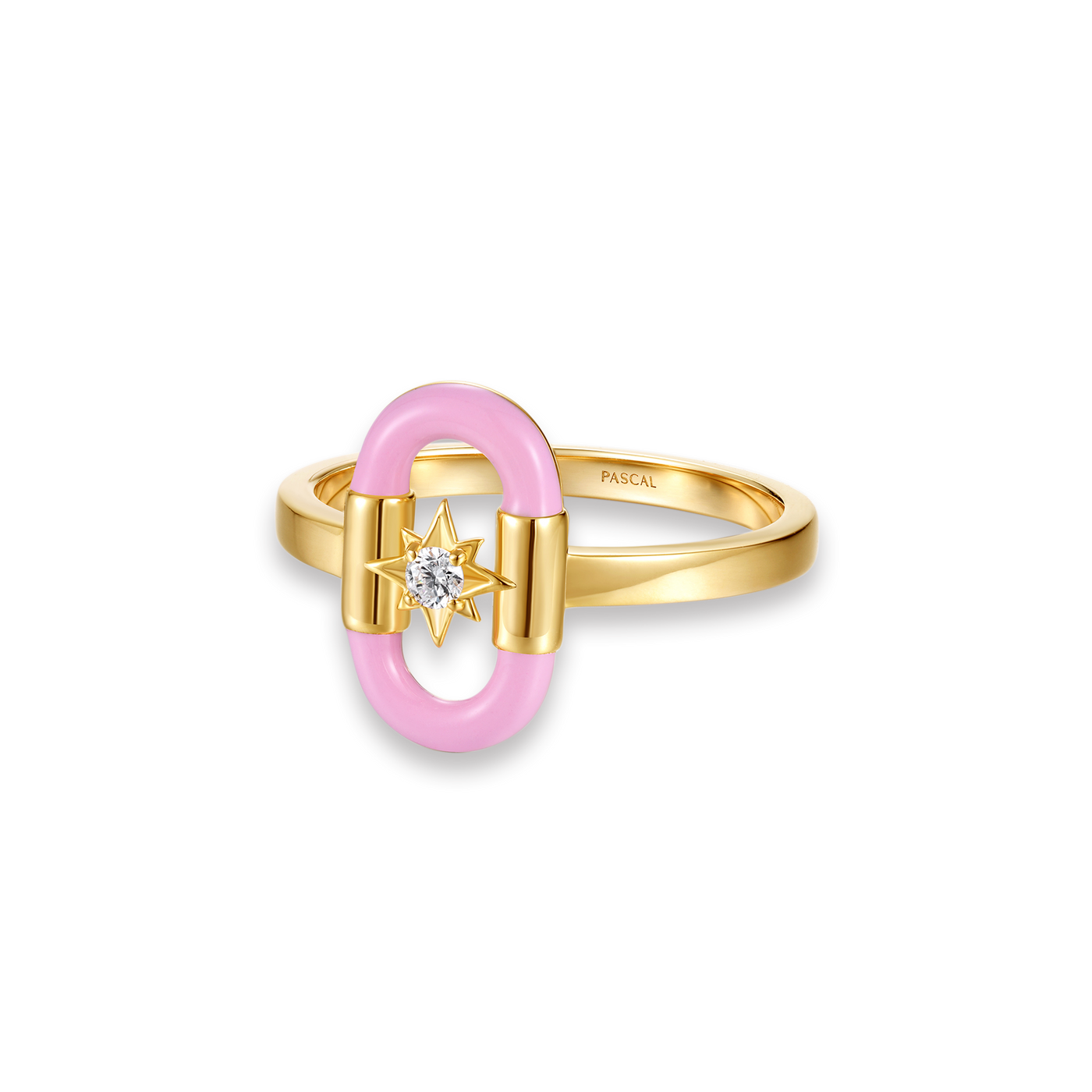 Element Party Diamond Enamel Ring