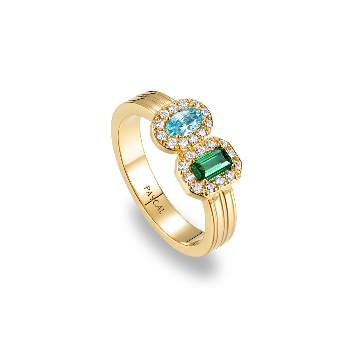 All Diamond and Gemstone Jewelry: Complete PASCAL Collection of Rings ...