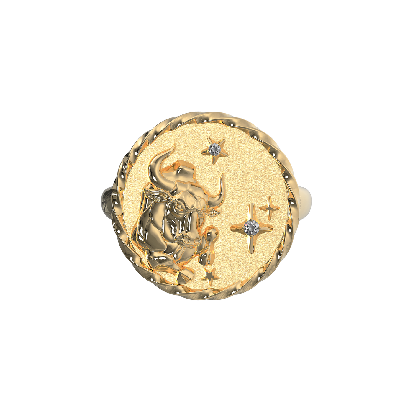 Taurus Signet Ring