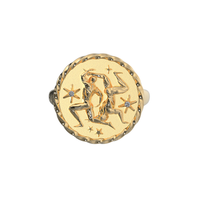 Gemini Signet Ring