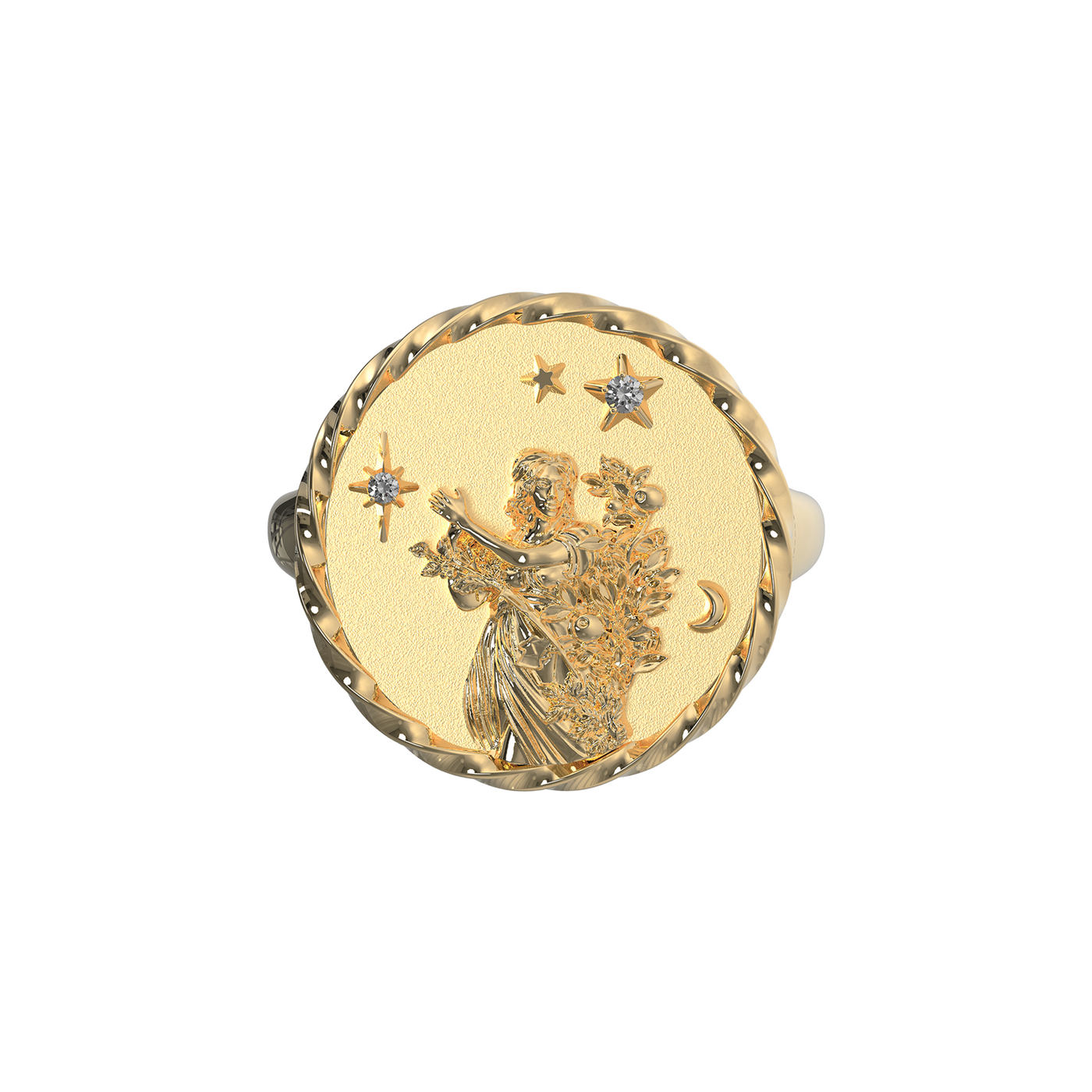 Virgo Signet Ring