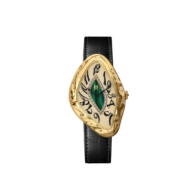 Paradoxe Diamond Watch in Gilded Forest - PASCAL
