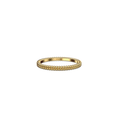 Double Rope Ring - PASCAL#color_18k-yellow-gold-vermeil