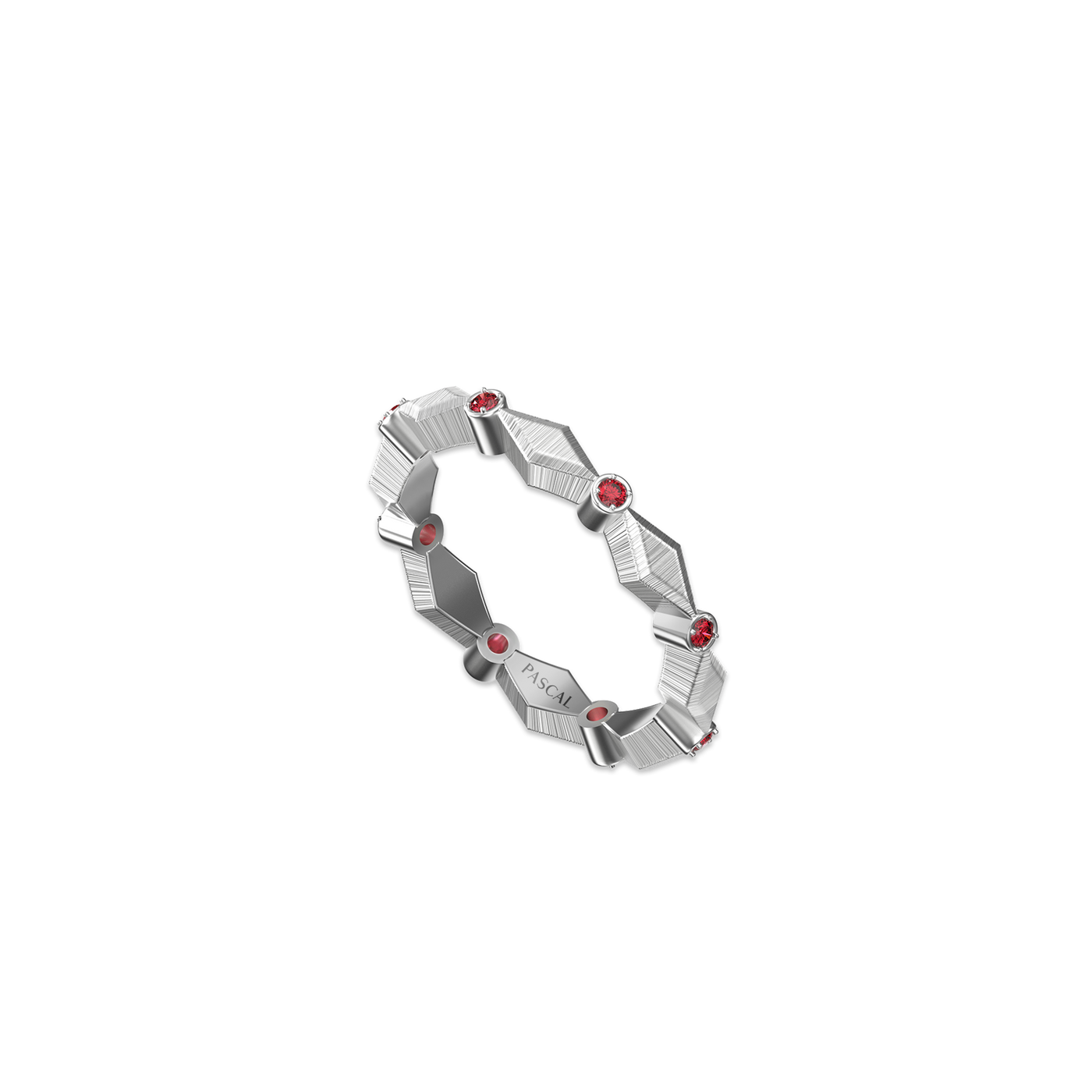 Anello scultura in pietra preziosa