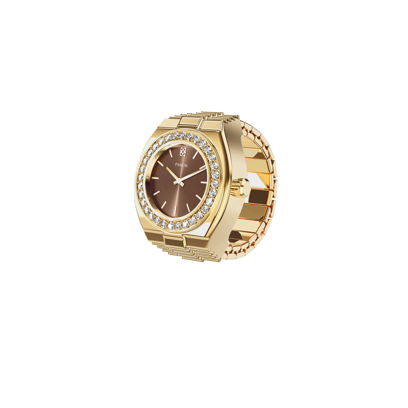 Luxe Classic Diamond Watch Ring