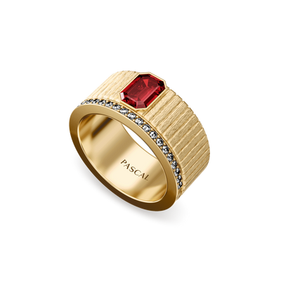 Colonnade Band Ring, White Diamond