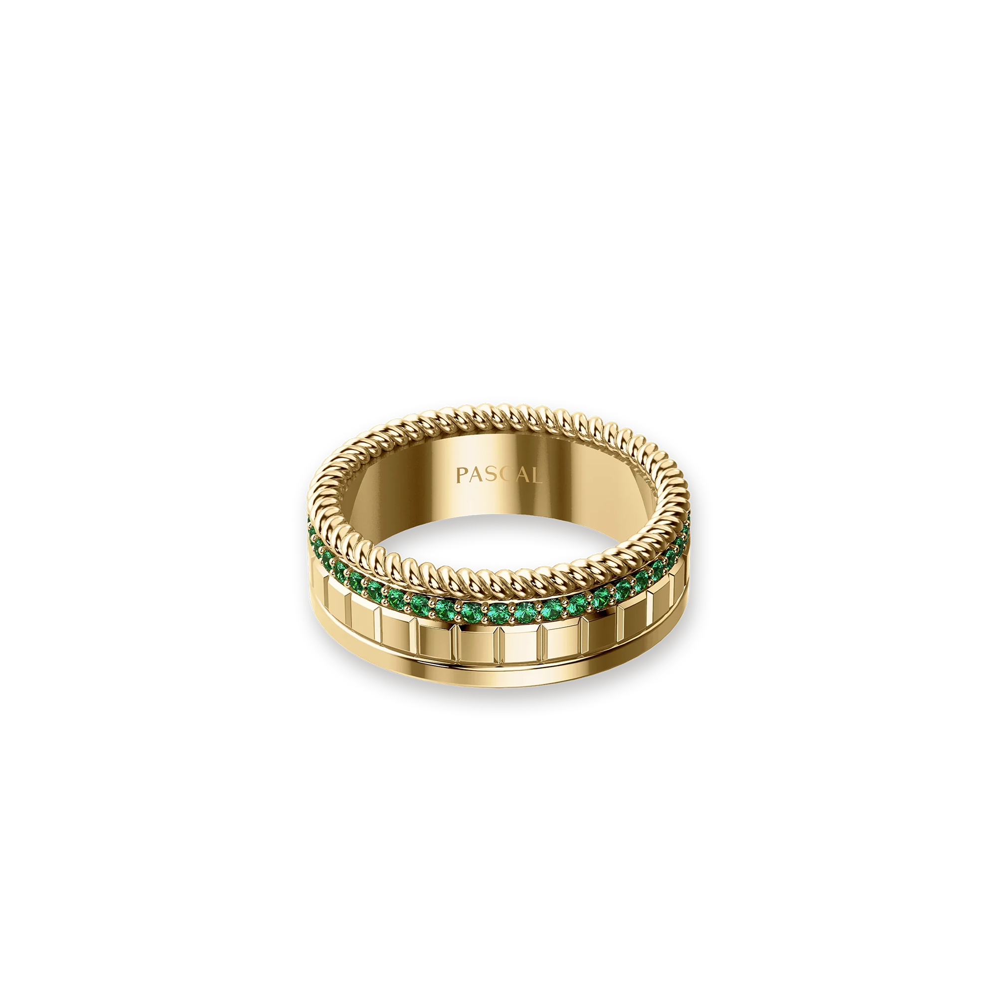 Double Sided Diamond Promise Ring