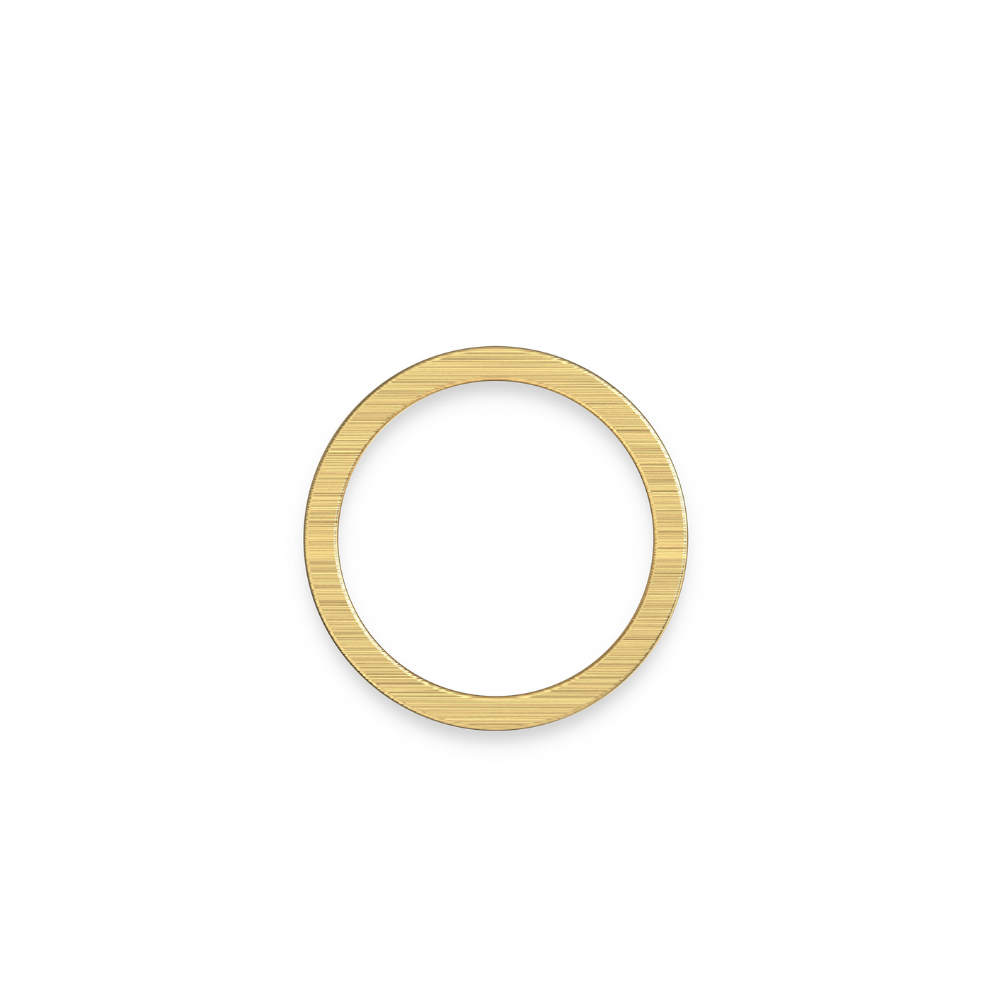 Round Rhomb Diamond Band Ring, White Diamond