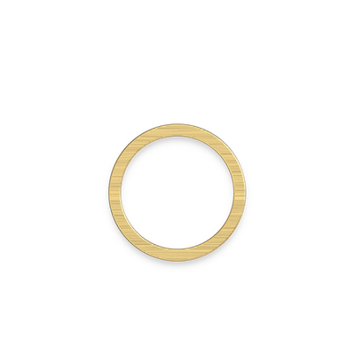 Round Rhomb Diamond Band Ring, White Diamond