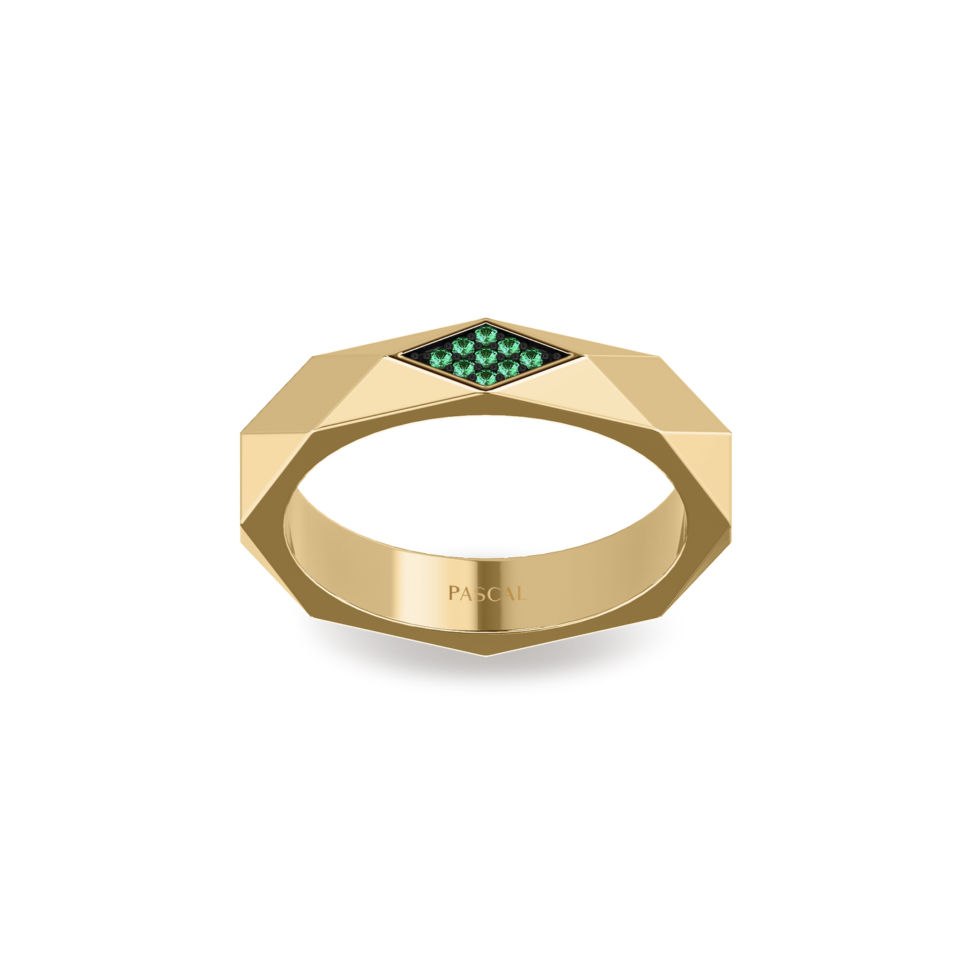 Multifaceted Argyle Gemstone Promise Ring