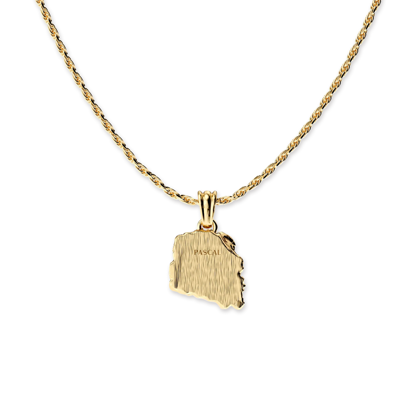 Pendente Estátua Apolo 'Olympus', Diamante Branco