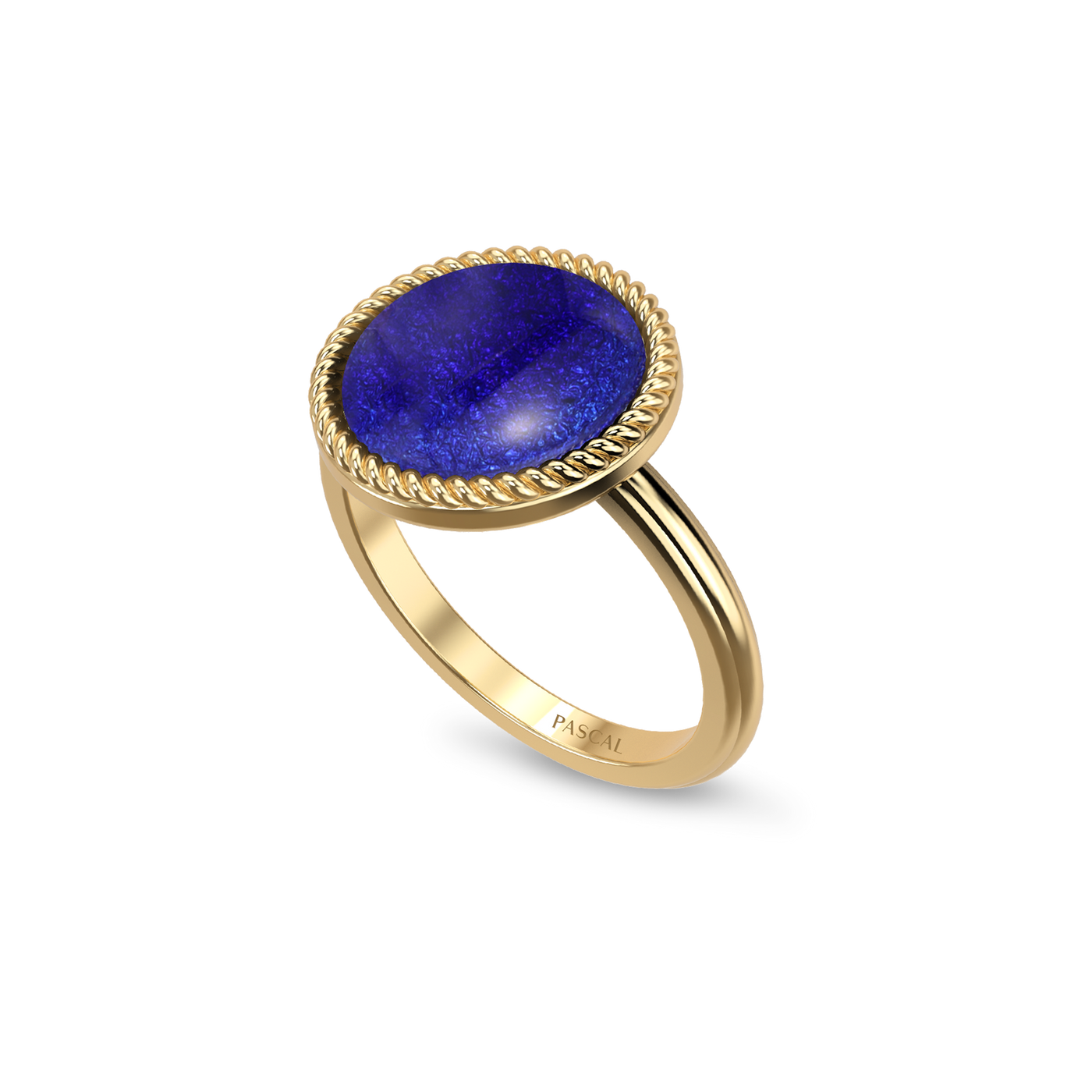 'Universe' Enamel Rope Ring, Round