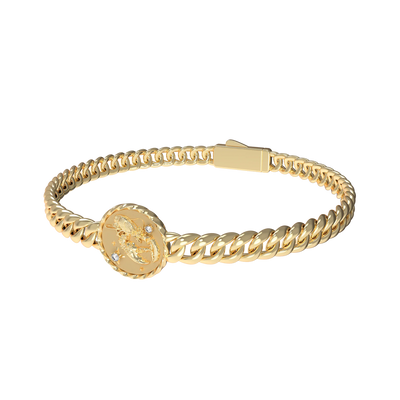 Cancer Amulet Cuban Bracelet