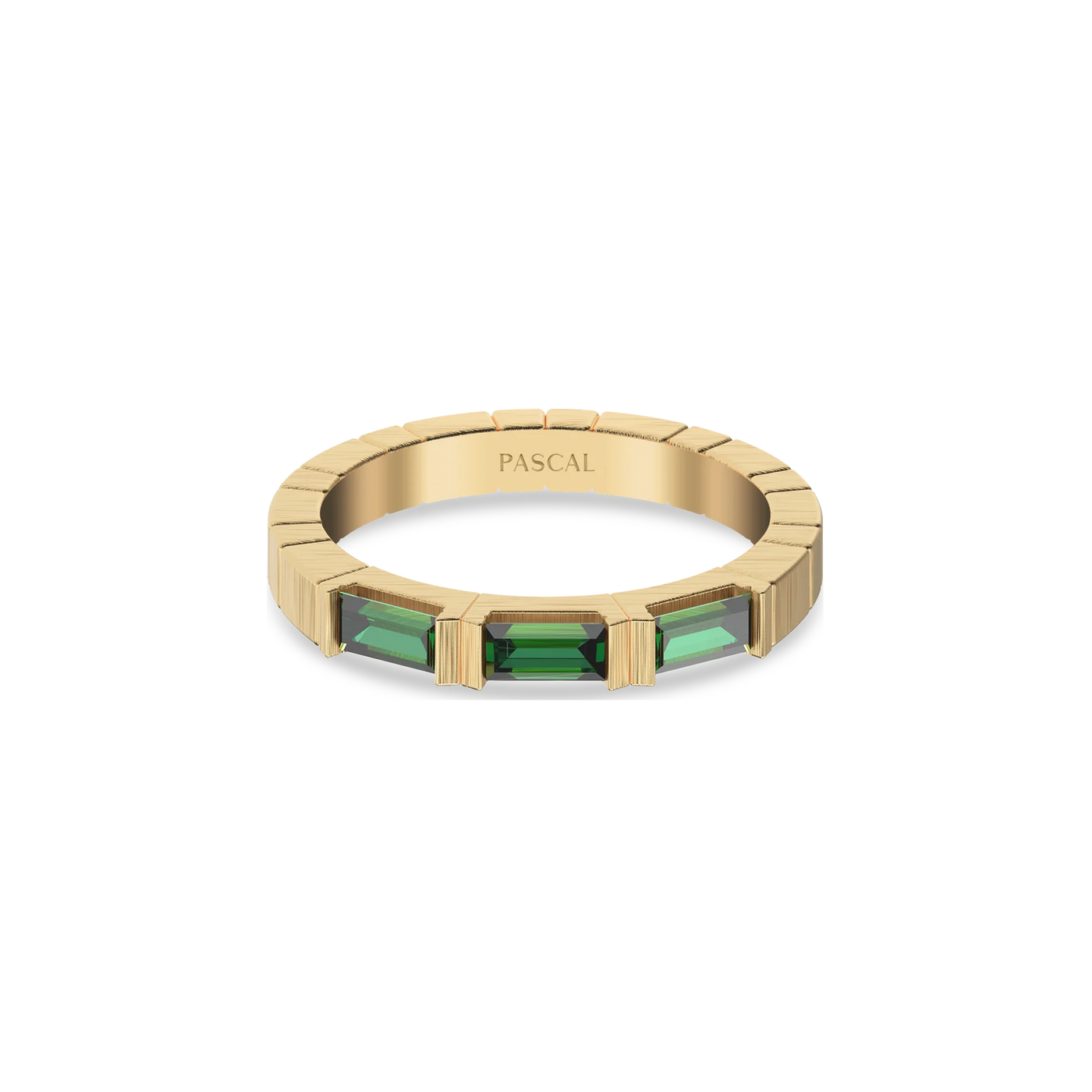 Gemstone Band Ring Set