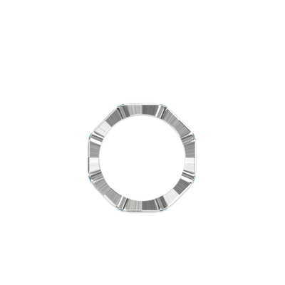 Anello scultura in pietra preziosa