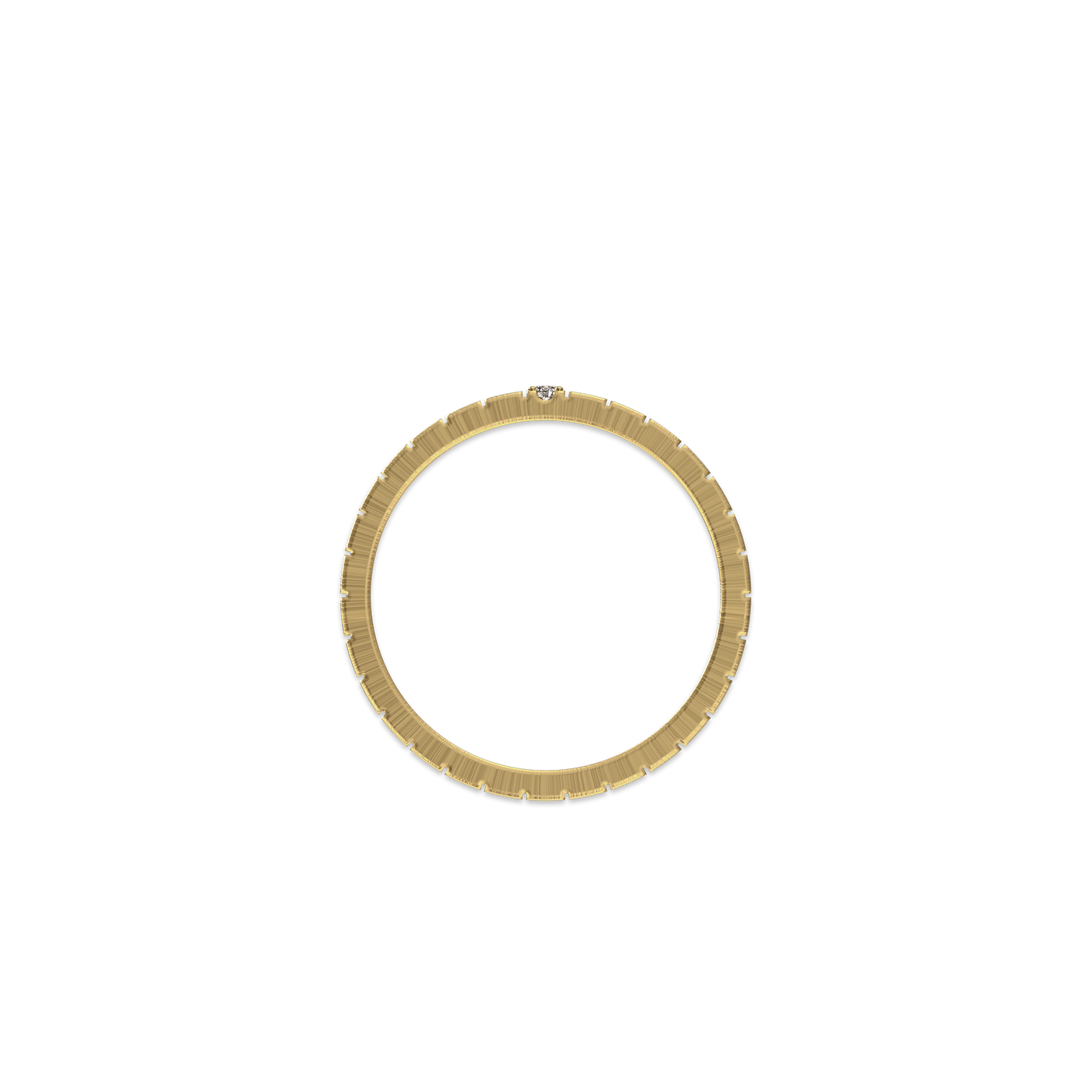 Bague Ice Cube, diamant blanc