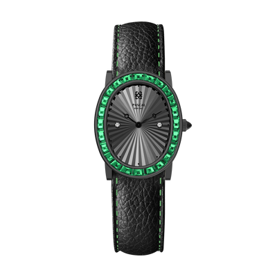 Oval Halo Diamond Watch (24mm x 30mm)