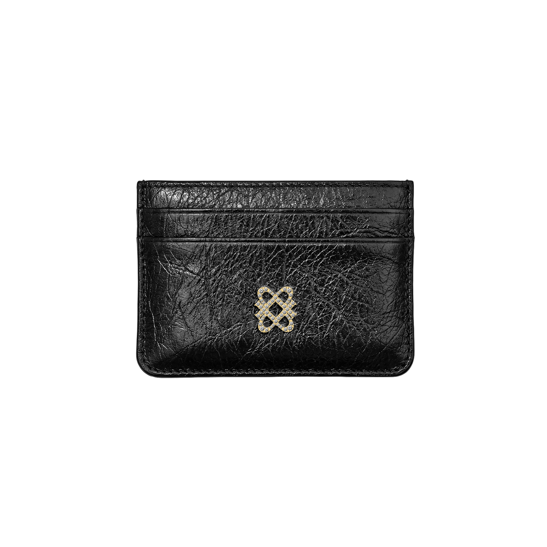 #color_18k-gold-plating-white-diamond-black-cowhide-leather