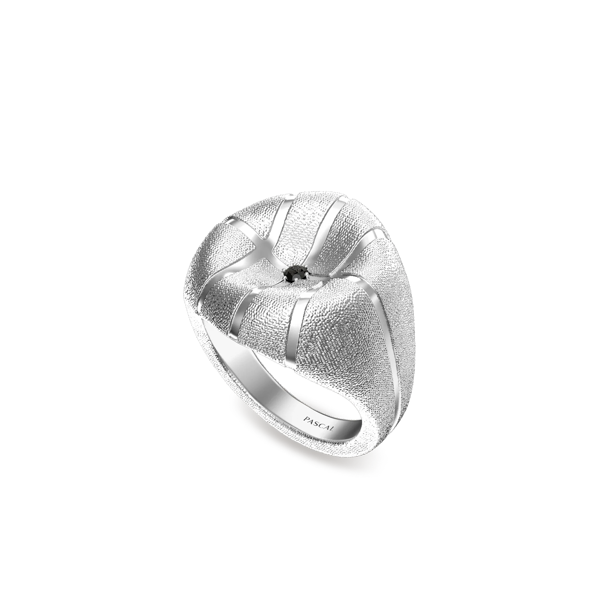 The Basketball Leaking Ball Ring, Black Diamond - PASCAL