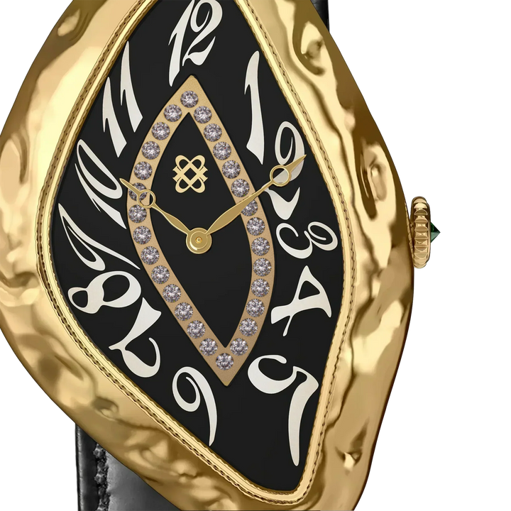 Pascal - Paradoxe Diamond Watch with Black and Gold Tone Paradoxe main image 3