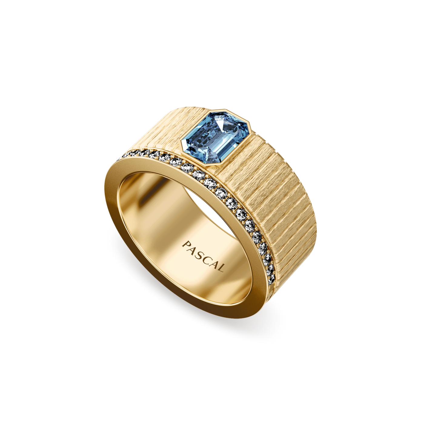 Colonnade Band Ring, White Diamond