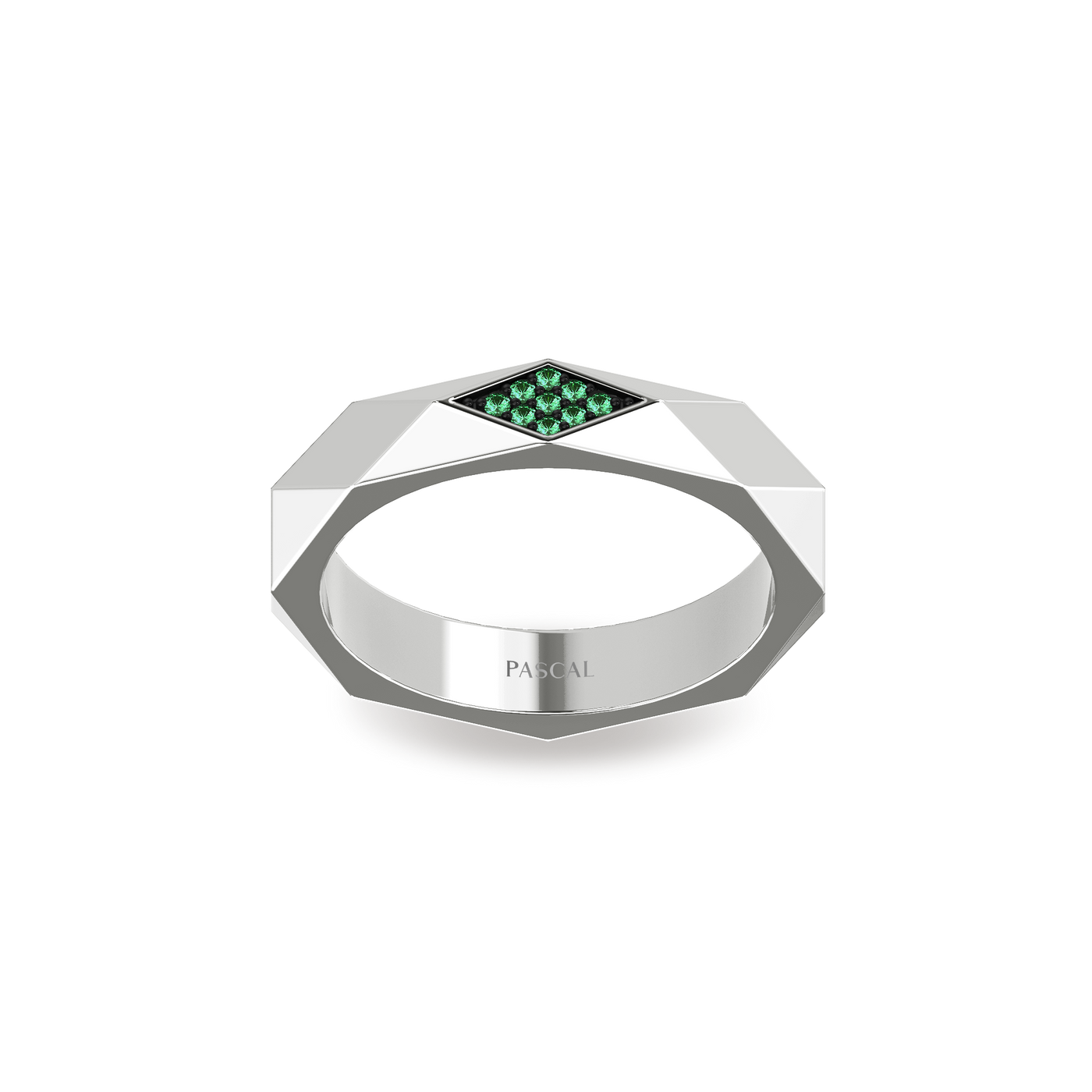 Multifaceted Argyle Gemstone Promise Ring