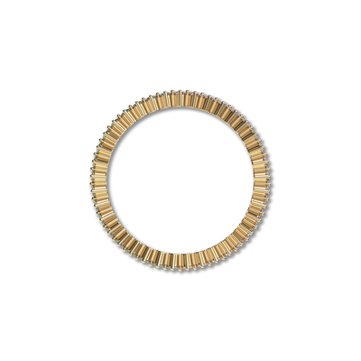 Bicolor Diamond Eternity Ring