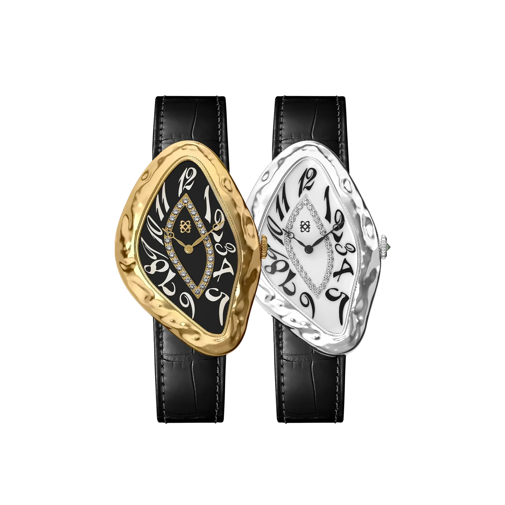 Paradoxe Diamond Couple Watches in Eternal Midnight & Moonlight - PASCAL