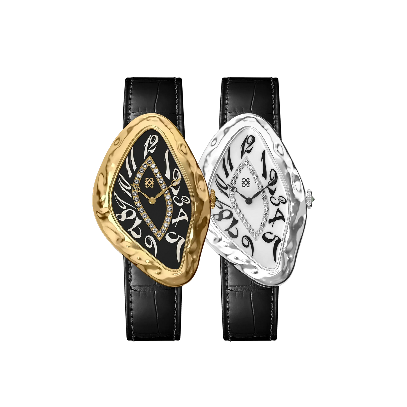 Paradoxe Diamond Couple Watches in Eternal Midnight & Moonlight - PASCAL