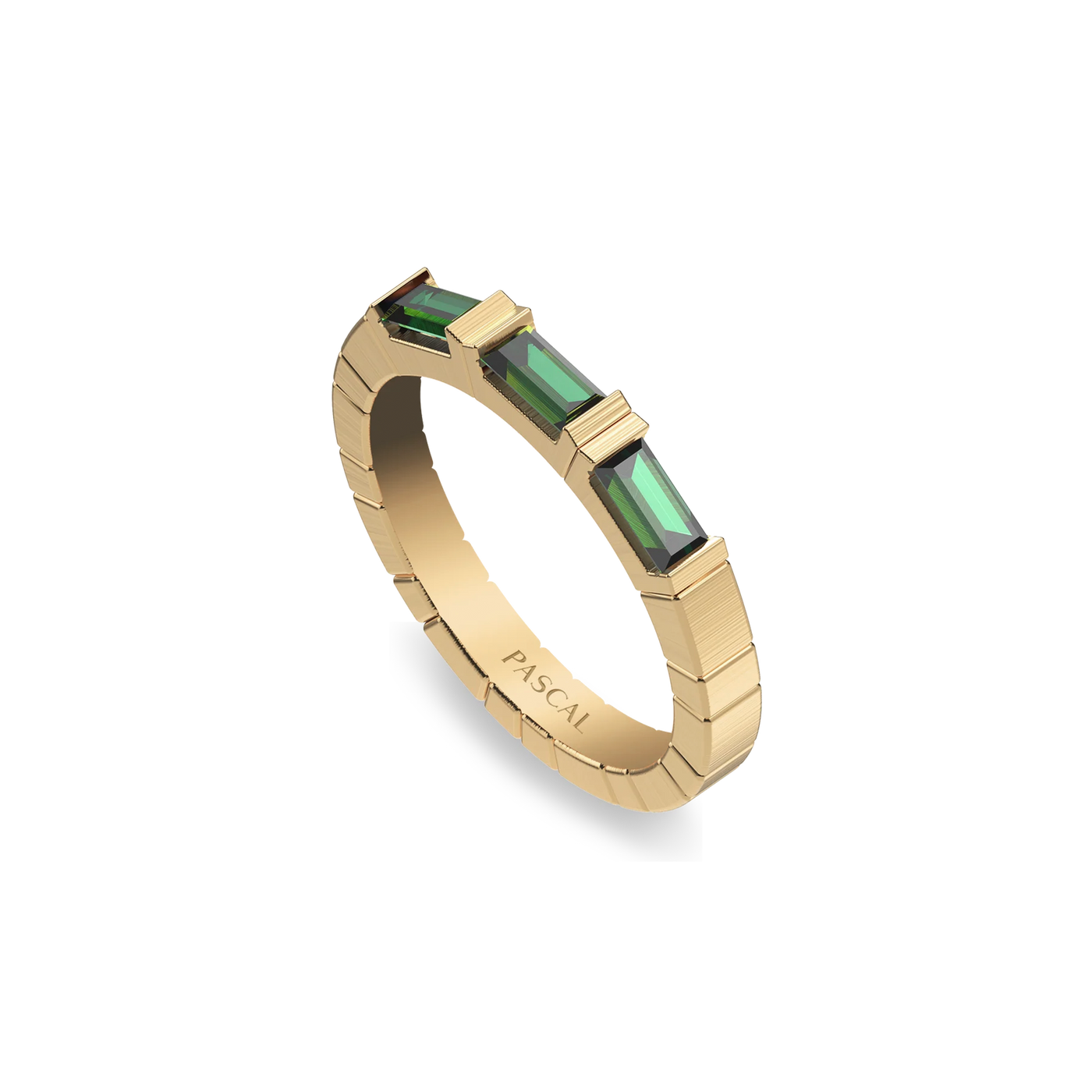 'Eternity' Baguette Gemstone Band Ring