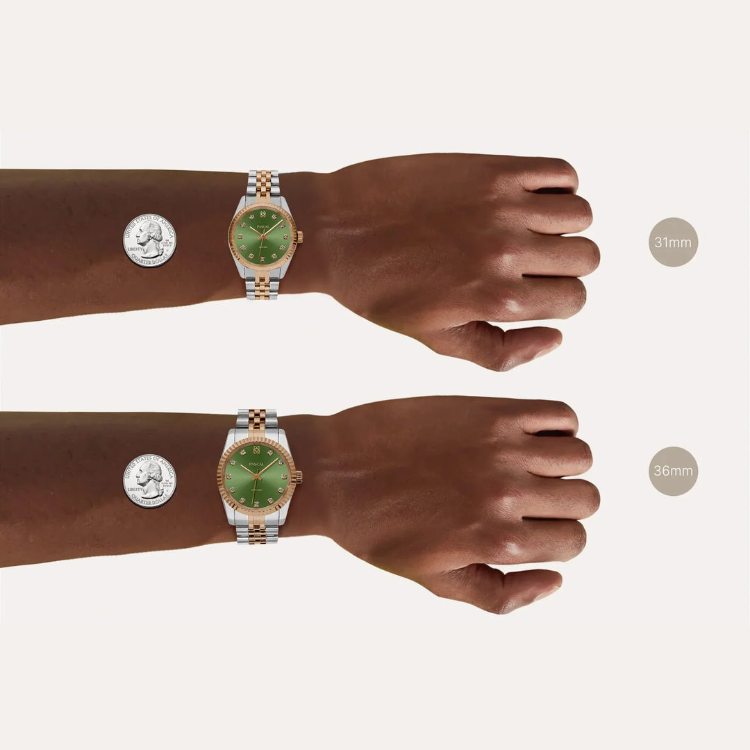 Timeless Classic Diamond Watch | PASCAL