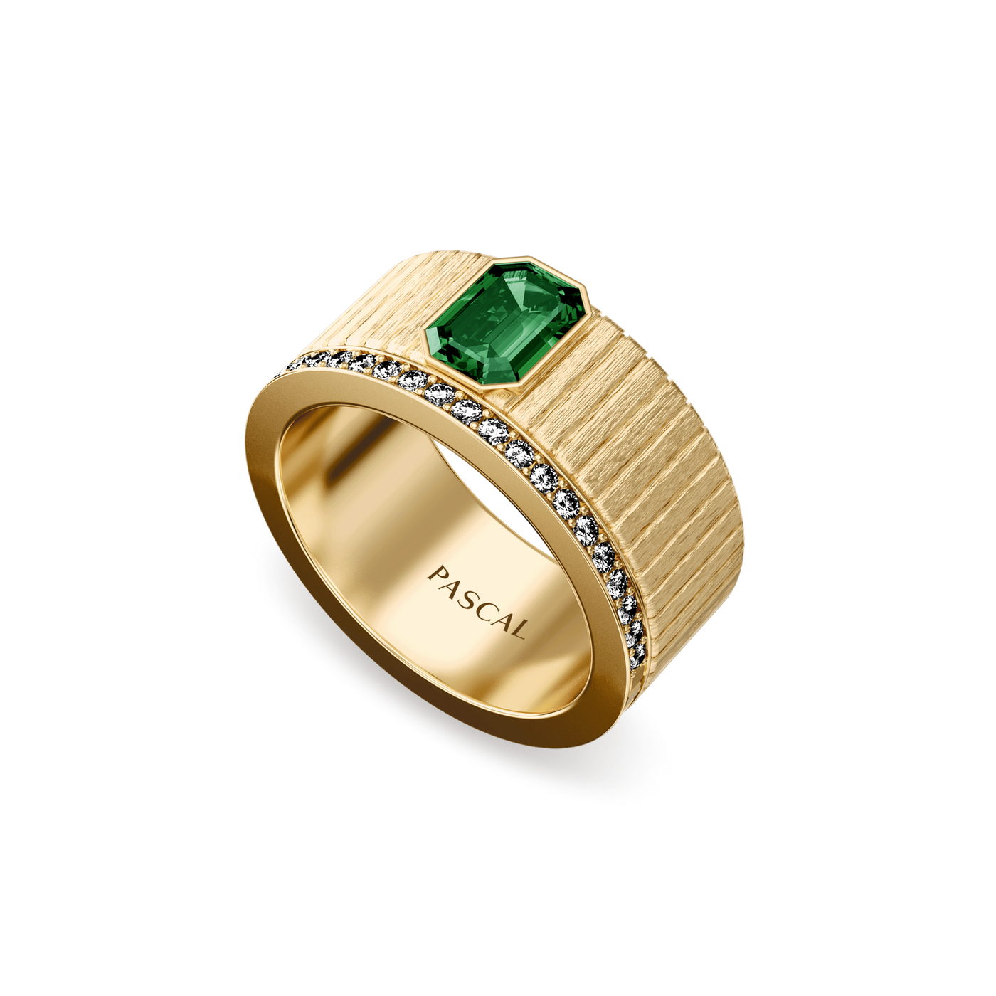 Colonnade Band Ring, White Diamond