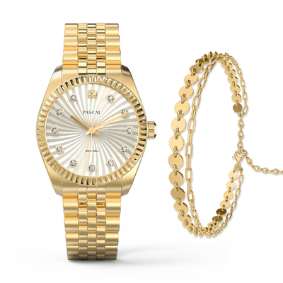 Timeless Classic Diamond Watch Gift Set