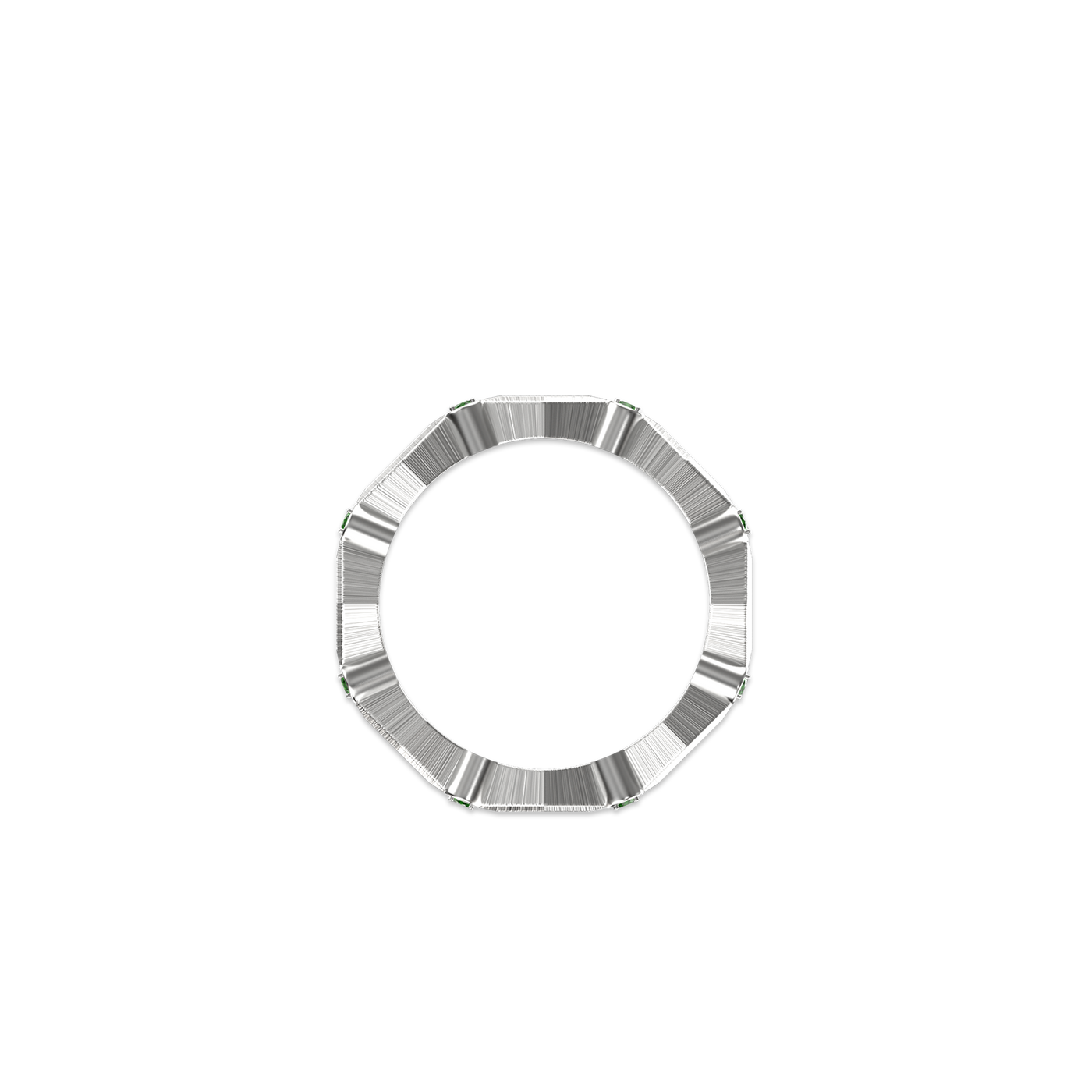 Anello scultura in pietra preziosa