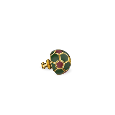 'The Soccer' Atlas Lions Brooch, Yellow Diamond