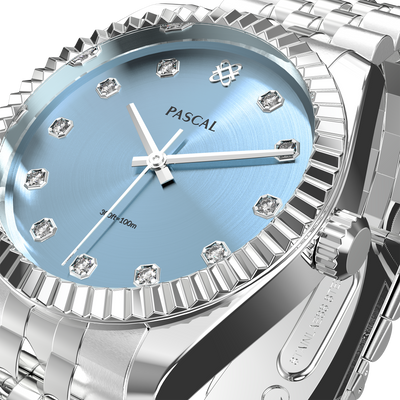 Timeless Classic Diamond Couple Watches