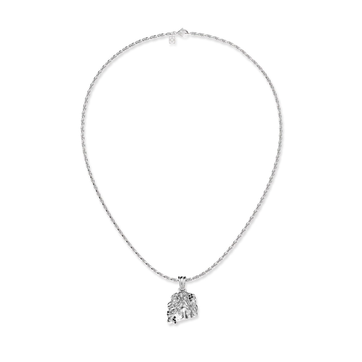 Pendente Estátua Apolo 'Olympus', Diamante Negro