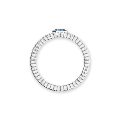 Colonnade Band Ring, White Diamond