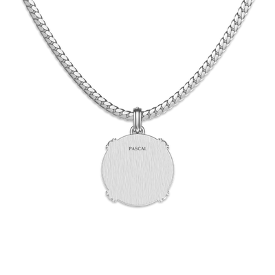 Ciondolo con moneta 'The Great Civitas' Artemis, diamante nero