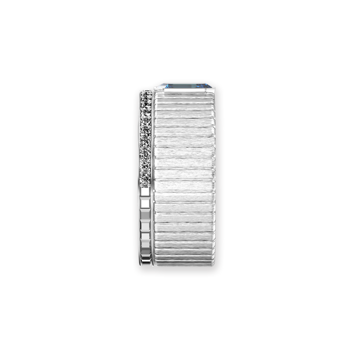 Colonnade Band Ring, White Diamond