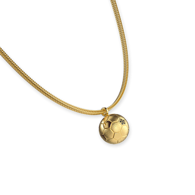 Colgante "The Soccer", diamante negro